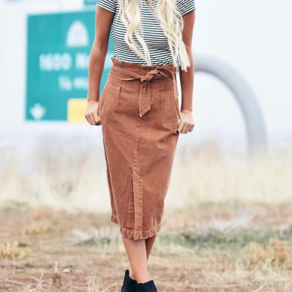 Free people skirt